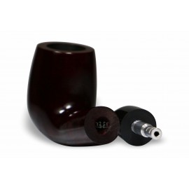 Cachimbo Bertoldi Elite Vermelho Curvo Filtro Permanente